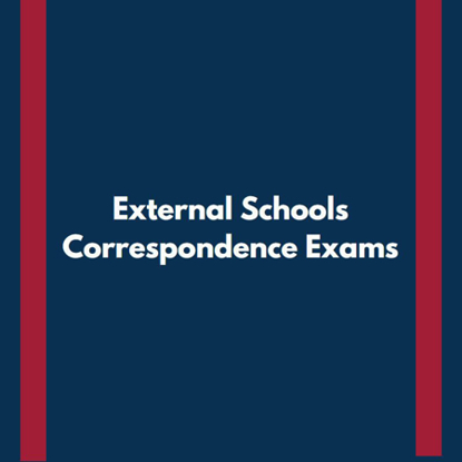Picture of External Schools Correspondence Exams (exams for other schools)